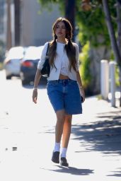 Madison Beer Shopping at Fred Segal in Los Angeles 08/14/2023