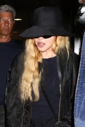 Madonna - Arrives at JFK Airport in New York 08/22/2023