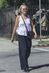 Malin Akerman in Casual Outfit in Los Angeles 08/29/2023