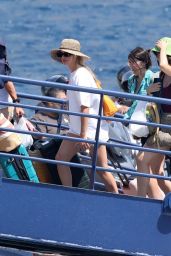 Margot Robbie - Catching a Ferry in Greece 08/28/2023