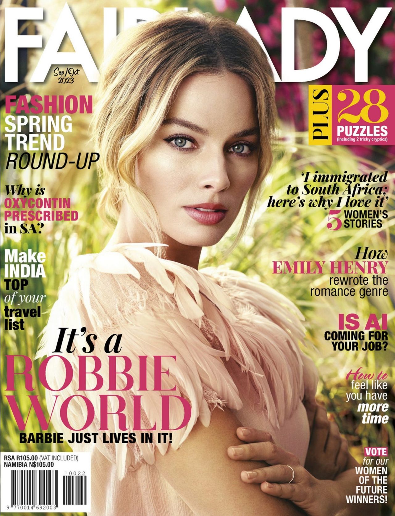 Margot Robbie - Fairlady September/October 2023 Issue • CelebMafia