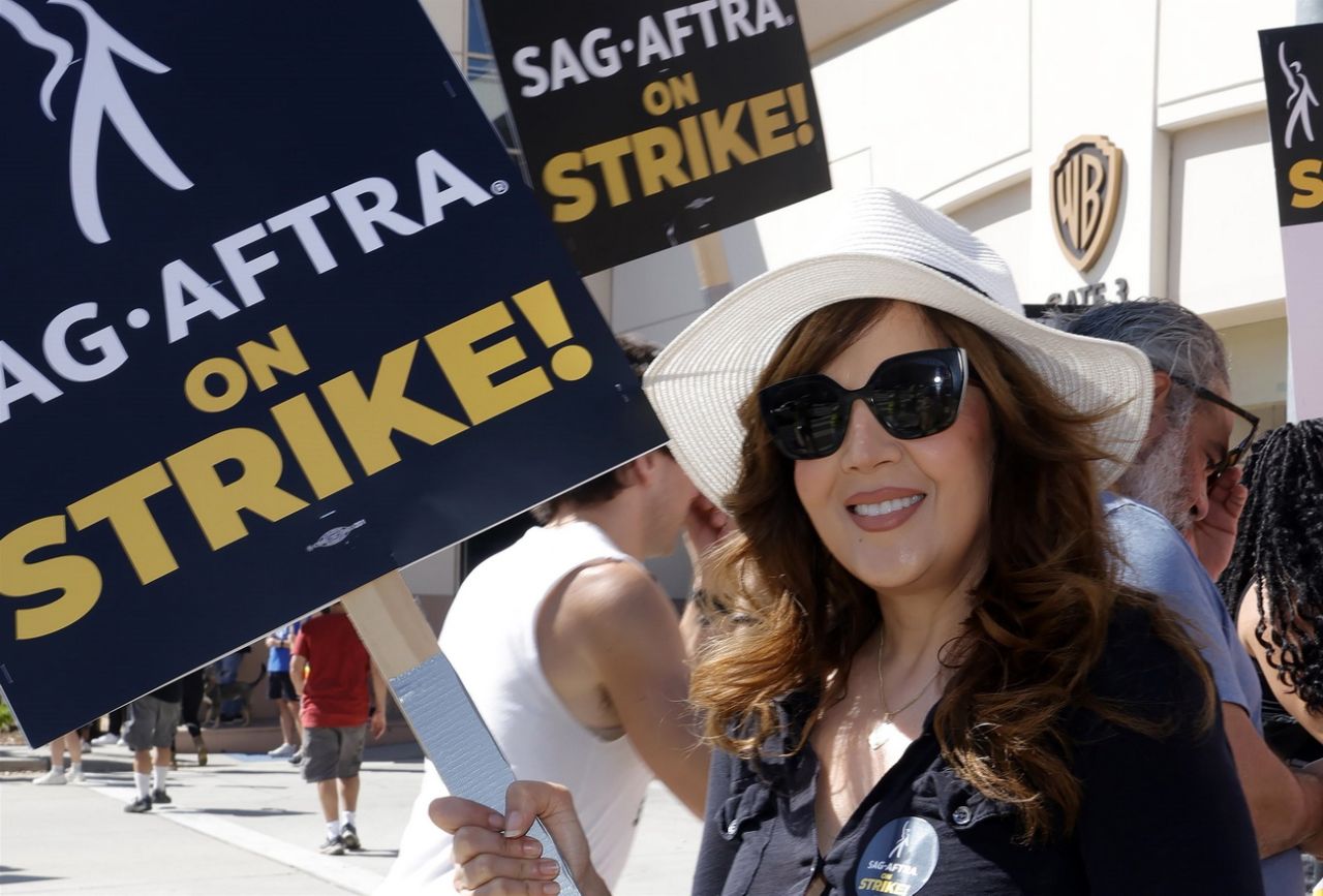 Maria Canals-Barrera - SAG-AFTRA and WGA Strike at Warner Brothers