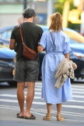 Marisa Tomei and Marco Calvani in New York 08/01/2023