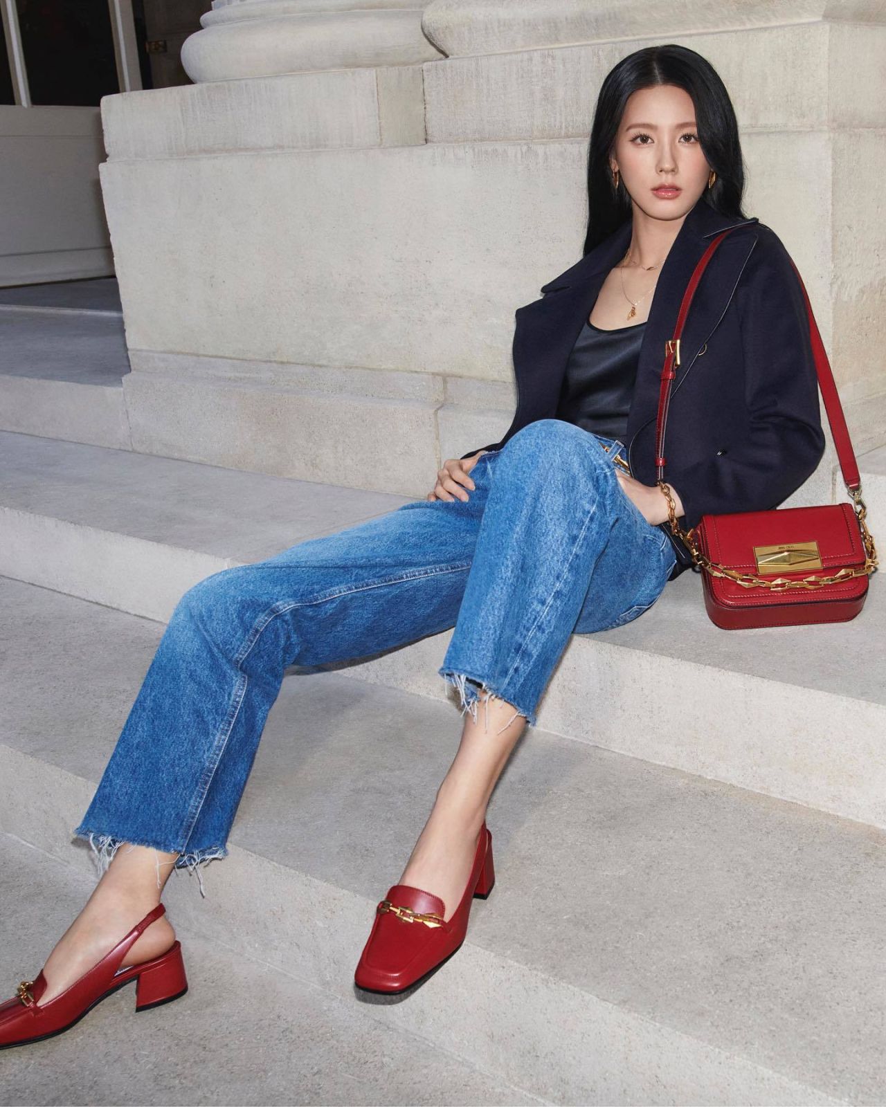 Miyeon ( (G)I-DLE ) - Jimmy Choo Diamond Collection Fall 2023 • CelebMafia