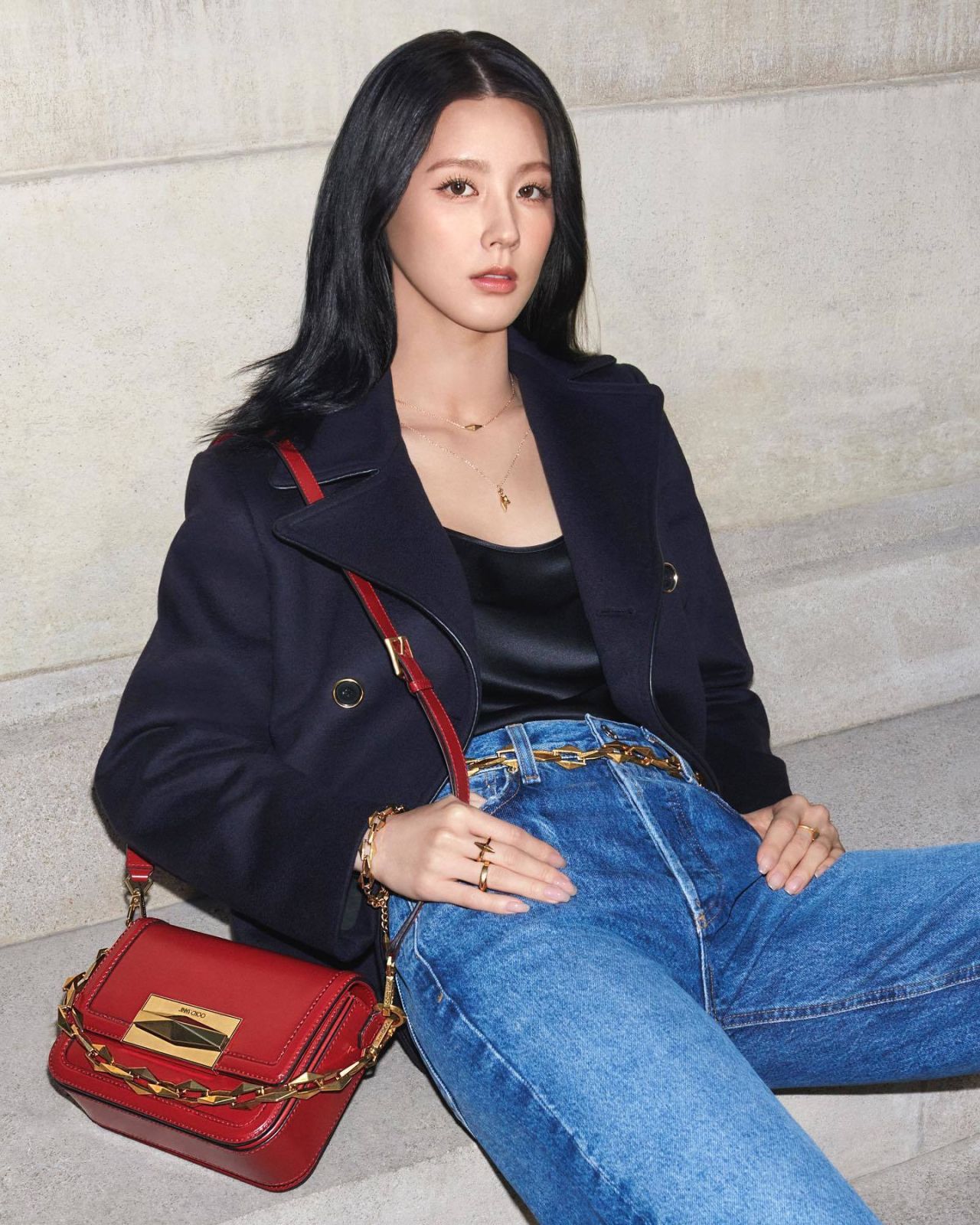 Miyeon ( (G)I-DLE ) - Jimmy Choo Diamond Collection Fall 2023 • CelebMafia