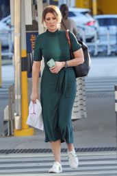Natalie Barr - Arriving at Brisbane Airport 08/16/2023