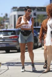 Nicole Murphy in Athletic Wear in West Hollywood 08/23/2023