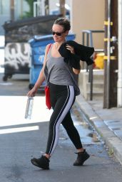 Olivia Wilde at the Gym in Studio City 08/23/2023