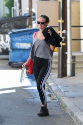 Olivia Wilde at the Gym in Studio City 08/23/2023