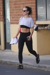 Olivia Wilde in Workout Gear in Los Angeles 08/29/2023