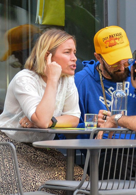 Piper Perabo With Her Husband Stephen Kay in Manhattan 07/31/2023