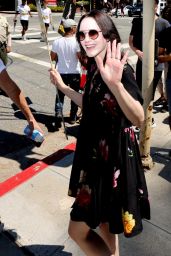 Rachel Brosnahan - The National Day of Solidarity Rally Outside Walt Disney Studios in Burbank 08/22/2023