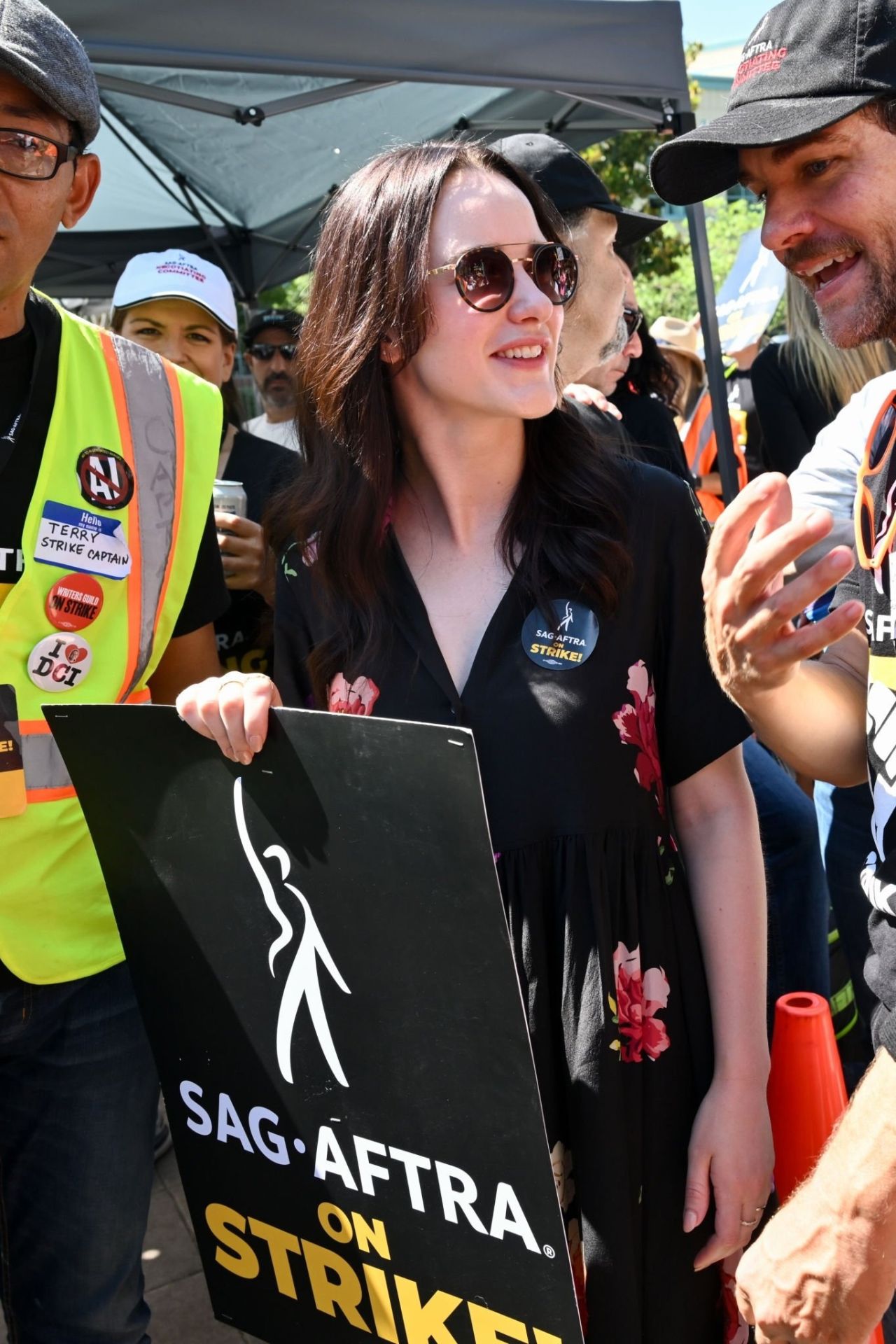 Rachel Brosnahan - The National Day of Solidarity Rally Outside Walt