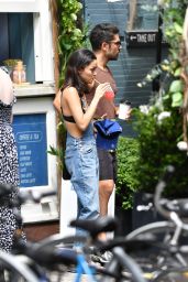 Rachel Zegler and D. J. Cotrona  - Out in New York 08/14/2023