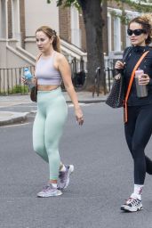 Rita Ora and Her sister Elena - Leaves a Gym Session in London 08/07/2023