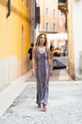 Rita Ora Wearing a Missoni Dress in Verona 08/29/2023