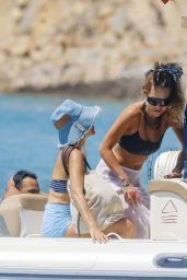 Rita Ora With Her Husband Taika Waititi in Ibiza 08/19/2023