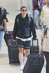 Sam Kerr at Brisbane Airport 08/20/2023