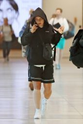 Sam Kerr at Brisbane Airport 08/20/2023