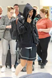 Sam Kerr at Brisbane Airport 08/20/2023