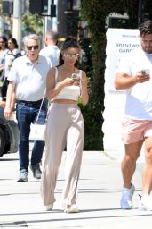 Scheana Shay - Leaving the "Vanderpump Rules" Set in Brentwood 08/17/2023