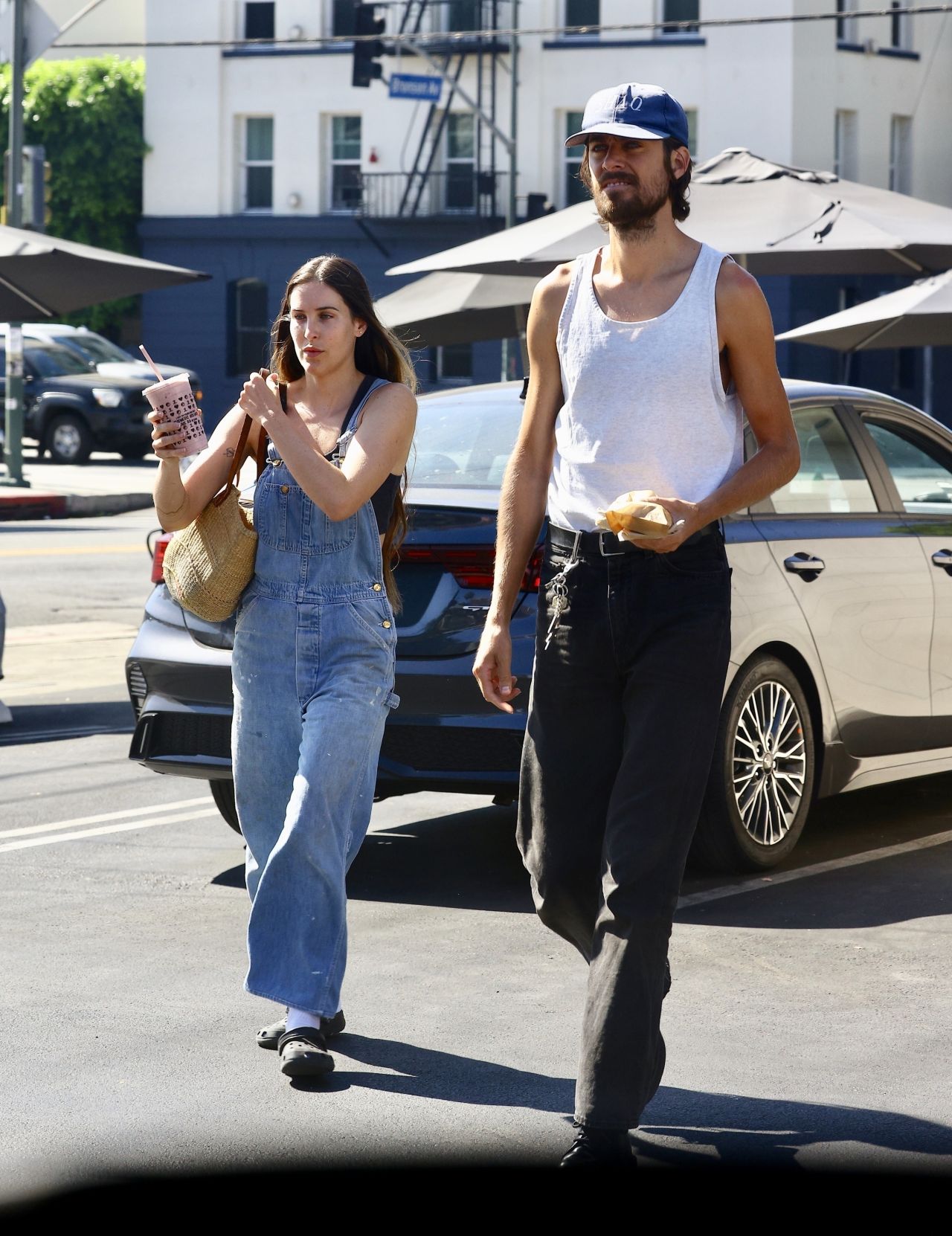 Scout Willis at The Oaks Gourmet Cafe in Los Feliz 08/03/2023 • CelebMafia