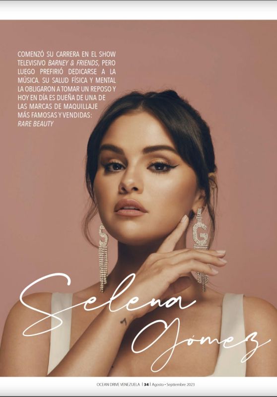 Selena Gomez - Ocean Drive Magazine August/September 2023 Issue