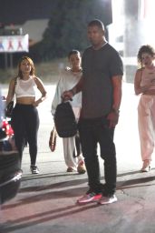 Selena Gomez with Francia Raisa - Leaving a Bowling Alley in Studio City 08/14/2023