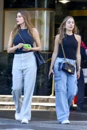 Sofia Vergara and Her Sister Claudia at Saks Fifth Avenue in Los Angeles 08/27/2023