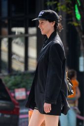 St. Vincent With a Female Companion in the East Village in NY 08/22/2023