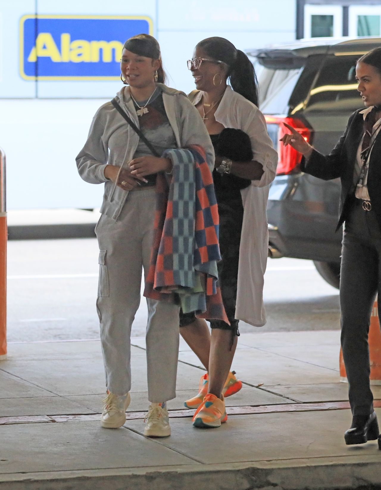 Storm Reid With Her Mother in Los Angeles 08/07/2023 • CelebMafia