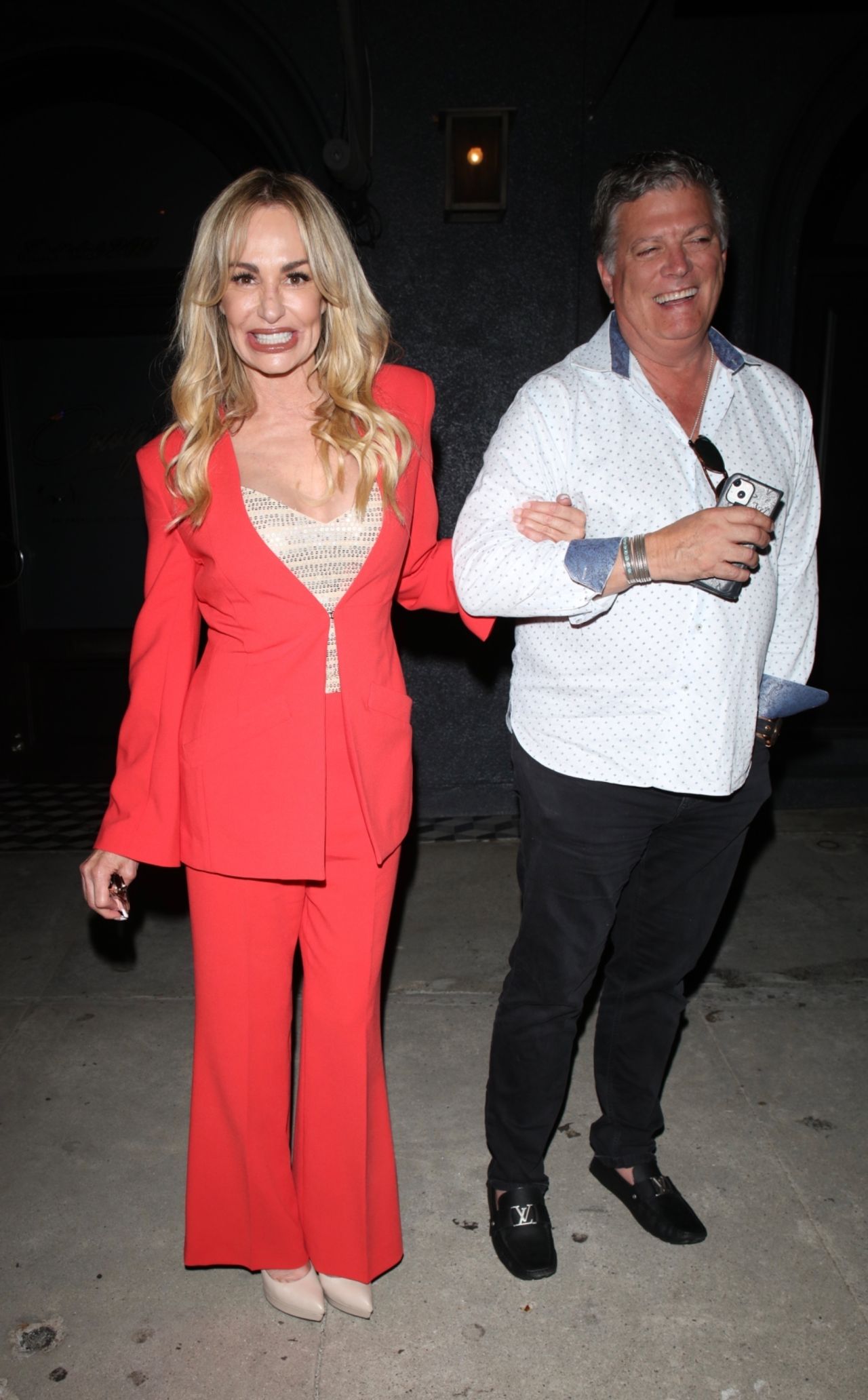 Taylor Armstrong and Husband John H Bluher at Craig's in West Hollywood ...