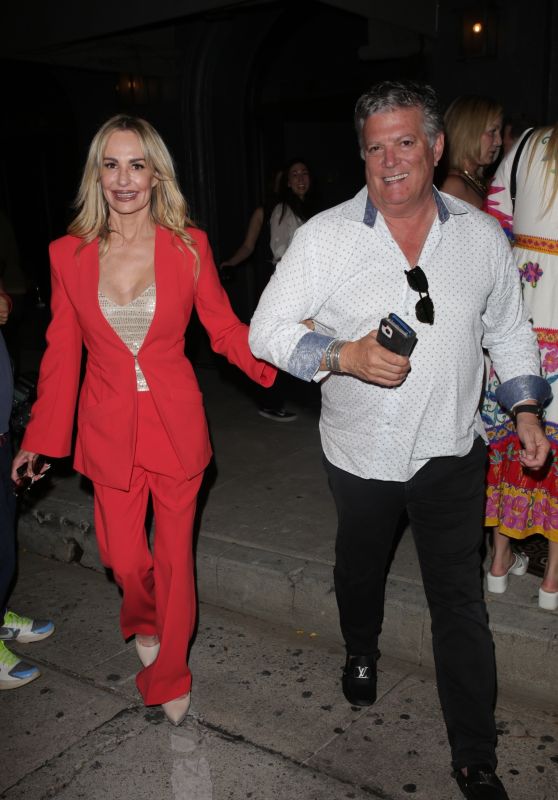 Taylor Armstrong and Husband John H Bluher at Craig's in West Hollywood ...