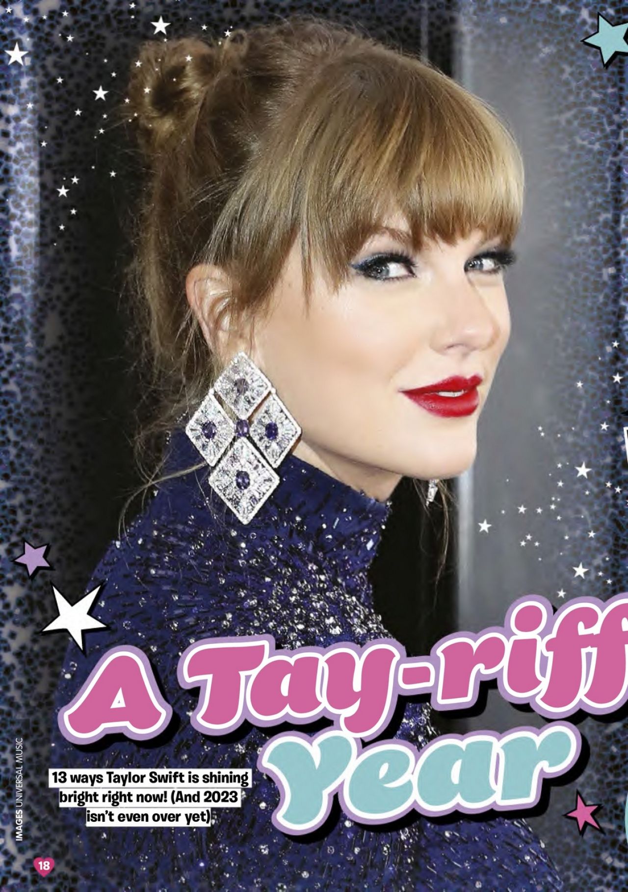 Taylor Swift Total Girl Magazine October 2023 Issue • Celebmafia