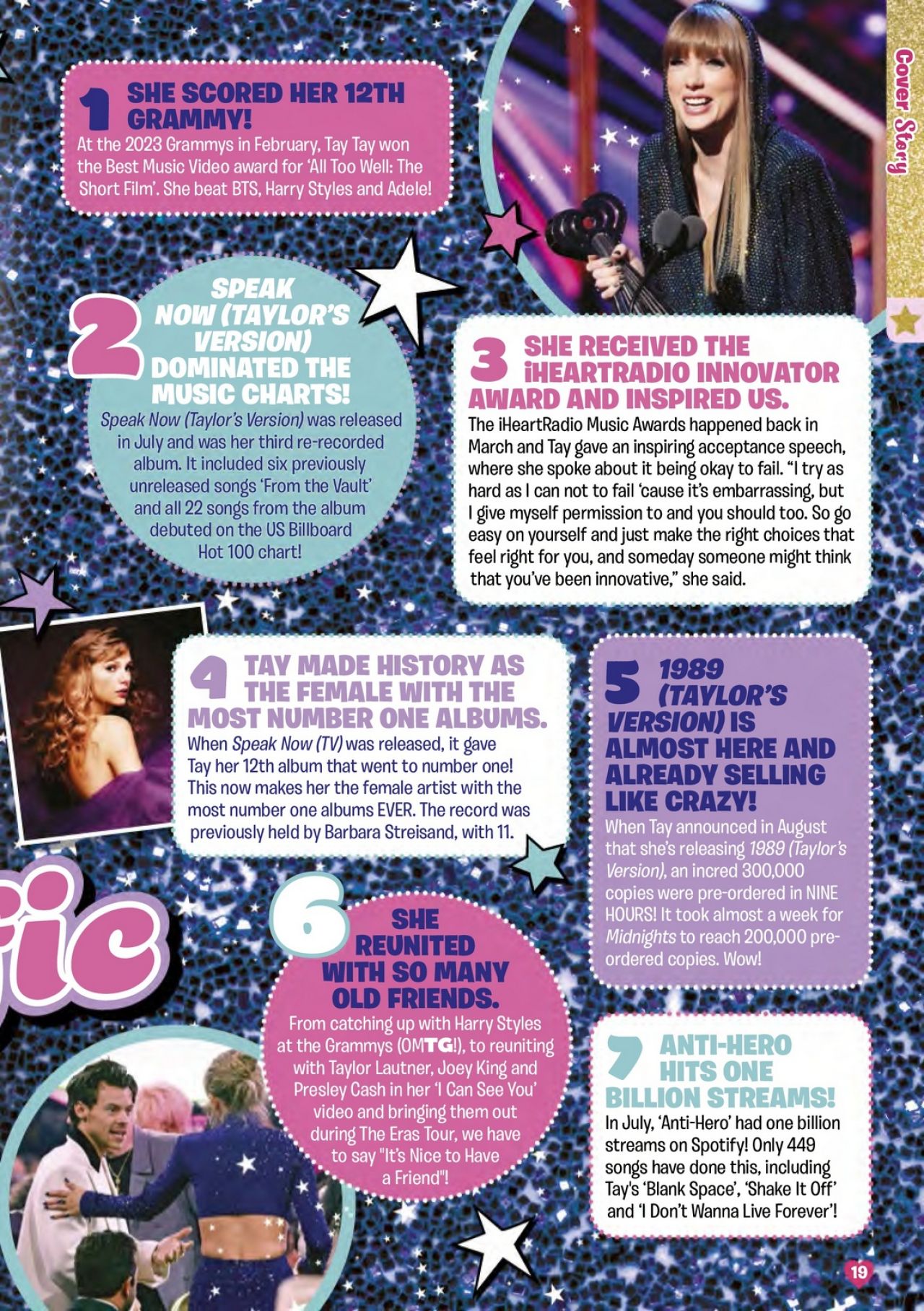 Taylor Swift - Total Girl Magazine October 2023 Issue • CelebMafia