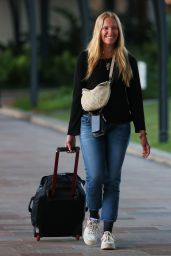 Toni Collette at Sydney International Airport 08/17/2023