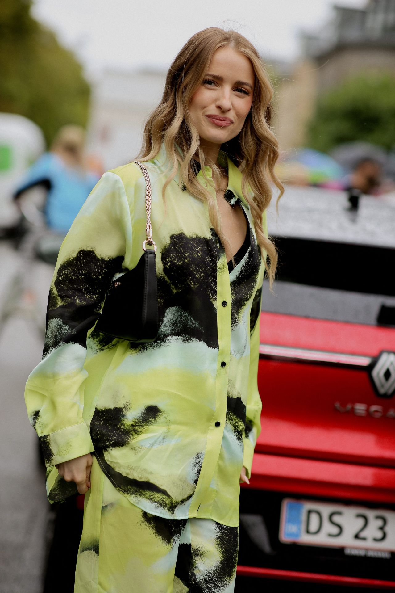 Victoria Magrath - Arriving at Stine Goya Show at Copenhagen Fashion