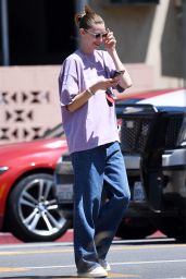 Whitney Port in Baggy Clothing in Los Angeles 08/08/2023
