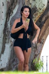 Yazmin Oukhellou on Vacation in Marbella 08/16/2023