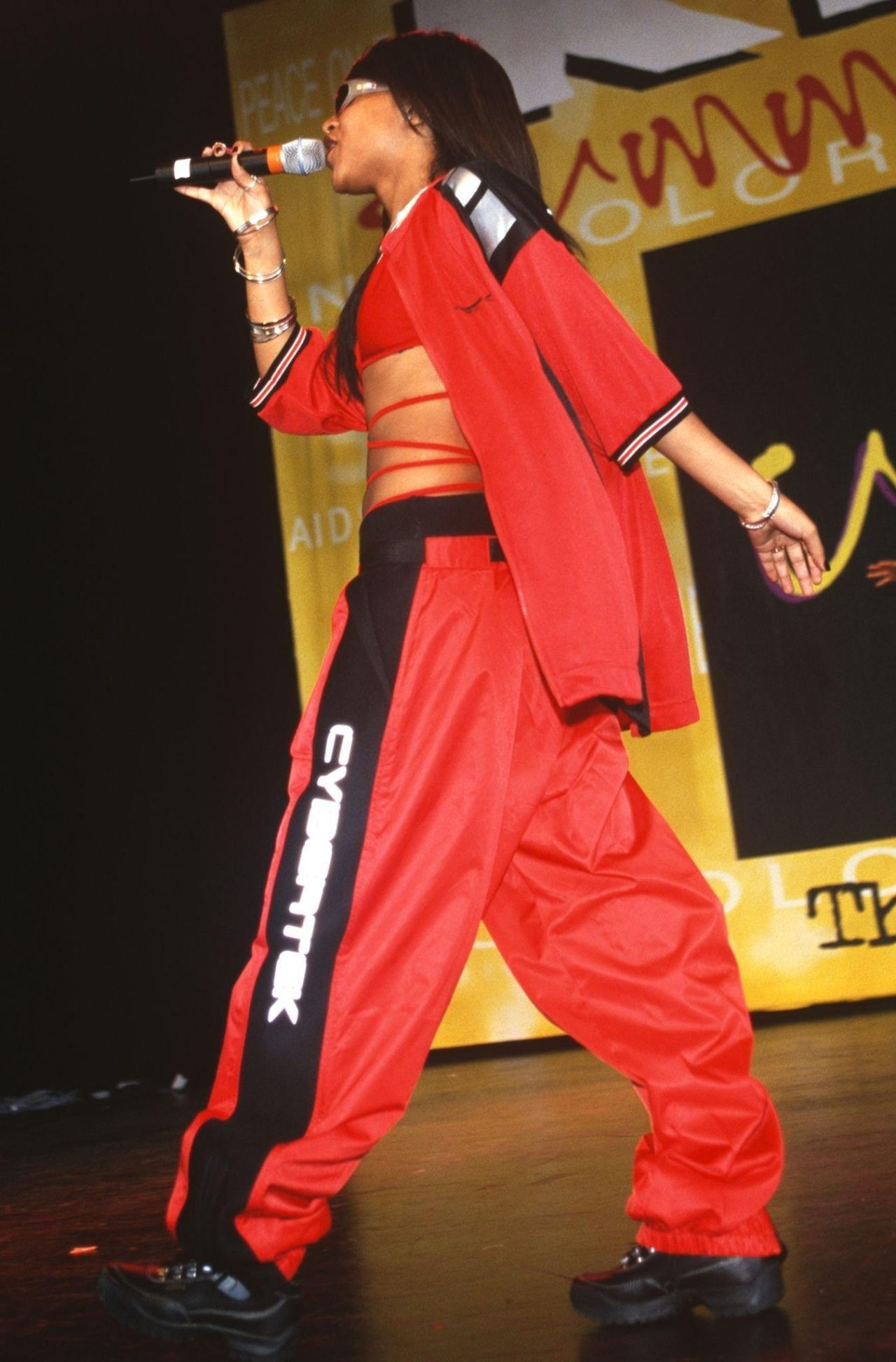 Aaliyah - KMEL Summer Jam at Concord Pavilion in Concord 08/09/1997 ...
