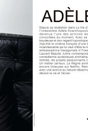 Adèle Exarchopoulos - Numéro France - October 2023 Issue