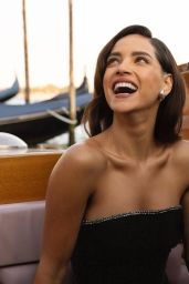 Adria Arjona - Armani Beauty Venice Film Festival Photo Shoot September 2023