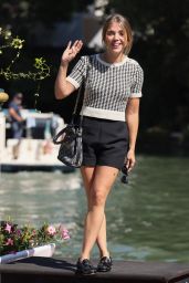 Alice Isaaz Arrives at the Hotel Excelsior in Venice 09/06/2023
