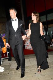 Andrea McLean Leaving The Sun’s “Who Cares Wins” Awards in London 09/19/2023