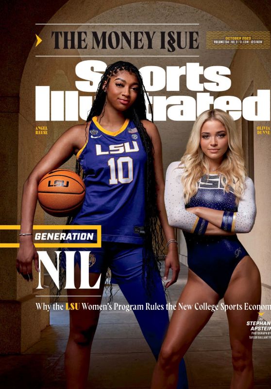 Angel Reese and Olivia Dunne - Sports Illustrated October 2023 Issue