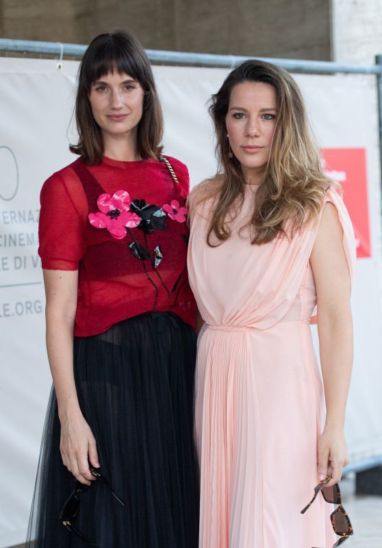 Antoneta Alamat Kusijanovic and Danica Curcic – Leaves “Miu Miu Women’s Tales” Photocall in Venice 09/03/2023