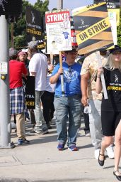 Anya Taylor-Joy - SAG-AFTRA and WGA Strike Outside Paramount Studios in LA 09/19/2023