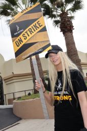 Anya Taylor-Joy - SAG-AFTRA and WGA Strike Outside Paramount Studios in LA 09/19/2023