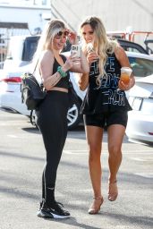 Ariana Madix and Lele Pons - Leaving DWTS Rehearsals in Los Angeles 09/13/2023