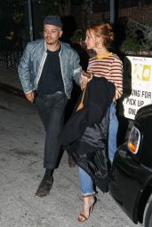 Ashlee Simpson and Evan Ross Night Out in Brentwood 09/18/2023